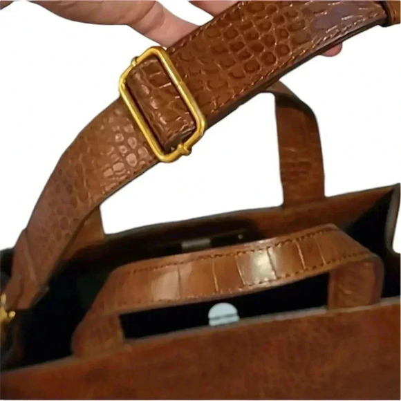 MANGO Turn Lock Purse - Picture 3 of 5